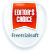 Top score of 5 stars on freetrialsoft.com